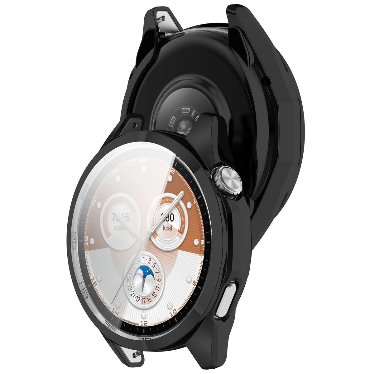 Front oraz przód etui Bizon Case Watch Felipe dla Huawei Watch GT6 46 mm